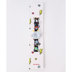 Babyhug Analog Watch With Astronomical Applique Free Size - Black