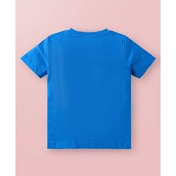Babyhug Cotton Knit Half Sleeves T-Shirts with Beach Theme Print & Stripes Pack of 3 - Multicolor