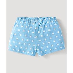 Babyhug Single Jersey Knit Trunks with Animal Star Print & Stripes Pack of 5 - Multicolor