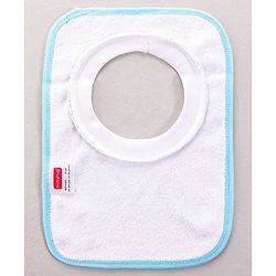 Babyhug 100 % Cotton Pullover Bibs Jungle Print Pack of 2 - Blue & Pink