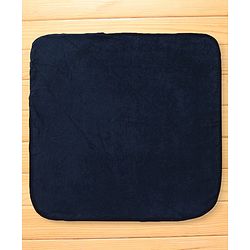 Babyhug Terry Woven Hooded Wrapper with Owl Embroidery  L 76.2 x B 76.2 cm - Navy Blue