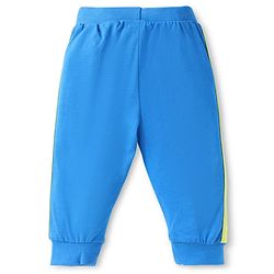 Babyhug Cotton Knit  Full Length Dino Printed Lounge Pants Pack of 5 - Aqua Blue & Green