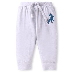 Babyhug Cotton Knit  Full Length Dino Printed Lounge Pants Pack of 5 - Aqua Blue & Green