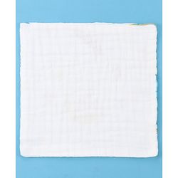 Babyhug 6 Layer Muslin Wash Cloth Pack of 5 - Multicolor(Print May Vary)