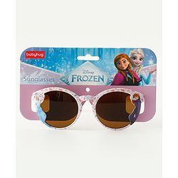 Babyhug Disney Frozen Free Size Sunglasses - Light Pink