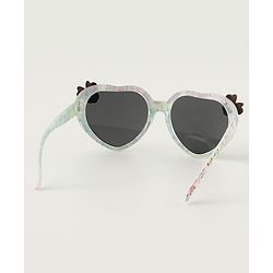 Babyhug Disney Jr. Free Size Sunglasses With Minnie Applique - Light Pink & Light Green.