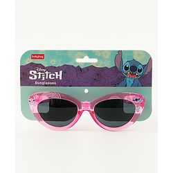 Babyhug Disney Free Size Sunglasses With Stitch Print - Pink