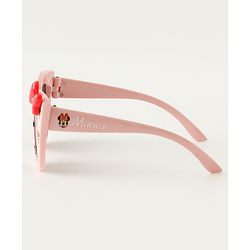 Babyhug Disney Jr. Minnie Sunglasses With Bow Applique - Pink