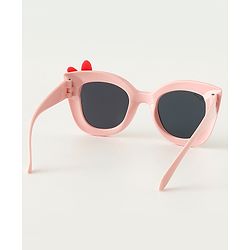 Babyhug Disney Jr. Minnie Sunglasses With Bow Applique - Pink
