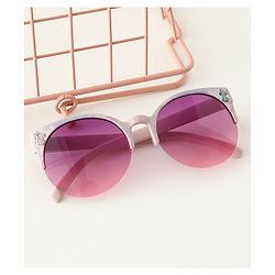 Babyhug Disney Free Size Sunglasses With Stitch Print - Pink