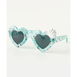 Babyhug Disney Jr. Minnie Free Size Sunglasses With Shell Applique  - Light Blue