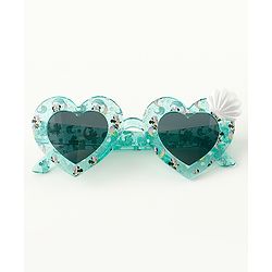 Babyhug Disney Jr. Minnie Free Size Sunglasses With Shell Applique  - Light Blue