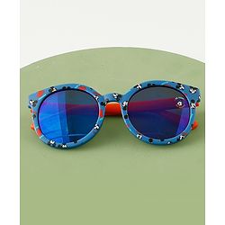 Babyhug Disney Jr.Sunglasses - Blue & Red