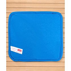 Babyhug Disney Interlock Knit Wash Cloth with Winnie the Poo Graphic L 28 X B 28 cm Pack of 3 - Green Blue & White