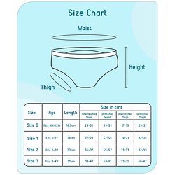 Babyhug 100% Cotton Padded Underwear Training Diapers Animals Print Pack of 3 Size 2 - Multicolor