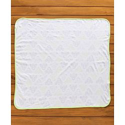 Babyhug 100% Cotton Wrapper Pack of 3 - Green & Blue