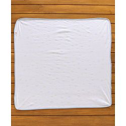 Babyhug 100% Cotton Wrapper Pack of 3 - Green & Blue