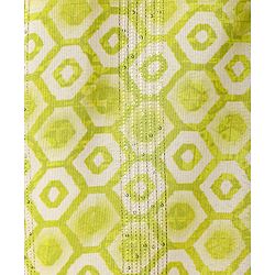 Babyhug Cotton Woven Full Sleeves Kurta & Pyjama Set With Hexagon Print- Green