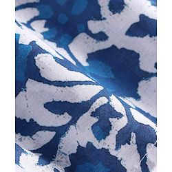 Babyhug Cotton Woven Full Sleeves Kurta Dhoti Set With Floral Print - White
