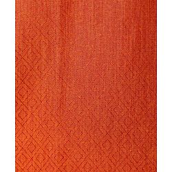 Babyhug Cotton Woven Full Sleeves Kurta Dhoti Set With Embroidery - Orange