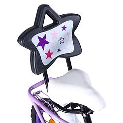 Babyhug Speedy Bicycle With Bell - Pink White| Storage Basket| Durable Brake