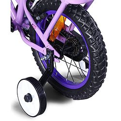 Babyhug Speedy Bicycle With Bell - Pink White| Storage Basket| Durable Brake