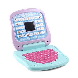 Babyhug Disney Frozen Educational Electronic Laptop with LED Screen for Kids| Computer Toy with Sound & Music| Alphabet & Number Learning| Activity Toy for 3+Yrs Boys & Girls| Best Birthday Gift