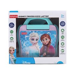 Babyhug Disney Frozen Educational Electronic Laptop with LED Screen for Kids| Computer Toy with Sound & Music| Alphabet & Number Learning| Activity Toy for 3+Yrs Boys & Girls| Best Birthday Gift