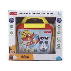 Babyhug Disney Frozen Educational Electronic Laptop with LED Screen for Kids| Computer Toy with Sound & Music| Alphabet & Number Learning| Activity Toy for 3+Yrs Boys & Girls| Best Birthday Gift