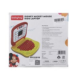 Babyhug Disney Frozen Educational Electronic Laptop with LED Screen for Kids| Computer Toy with Sound & Music| Alphabet & Number Learning| Activity Toy for 3+Yrs Boys & Girls| Best Birthday Gift