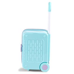 Babyhug Disney Frozen Theme Kitchen Play Set Trolley| Portable Set with Realistic Light Sound Toys for Kids with 24 Pieces - Lilac & Light Blue