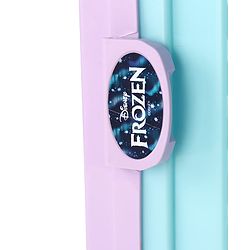 Babyhug Disney Frozen Theme Kitchen Play Set Trolley| Portable Set with Realistic Light Sound Toys for Kids with 24 Pieces - Lilac & Light Blue