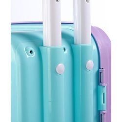 Babyhug Disney Frozen Theme Pretend Play Makeup Trolley Set with Briefcase and Accessories| Cosmetic Set 2 in 1 Vanity Table | Beauty Make Up Trolley Set with 22 pieces & 2 Sticker - Lilac