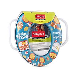 Babyhug Soft Cushioned Baby Potty Seat- Blue