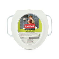 Babyhug Soft Cushioned Animal Print Baby Potty Seat- Blue
