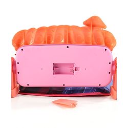 Babyhug Disney Frozen Baby Kick and Play Piano Play Gym with Lights and Music - Orange| 5 Hanging Rattles with Musical Keyboard| Ideal Gifting Option - Multicolor