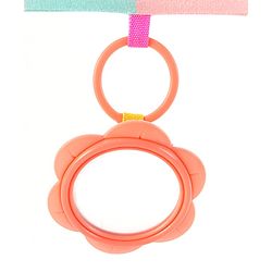 Babyhug Disney Frozen Baby Kick and Play Piano Play Gym with Lights and Music - Orange| 5 Hanging Rattles with Musical Keyboard| Ideal Gifting Option - Multicolor