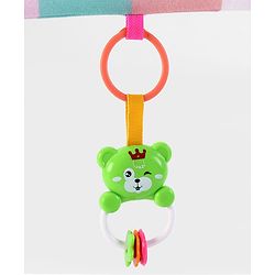 Babyhug Disney Frozen Baby Kick and Play Piano Play Gym with Lights and Music - Orange| 5 Hanging Rattles with Musical Keyboard| Ideal Gifting Option - Multicolor