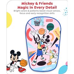 Babyhug Disney Frozen Baby Kick and Play Piano Play Gym with Lights and Music - Orange| 5 Hanging Rattles with Musical Keyboard| Ideal Gifting Option - Multicolor