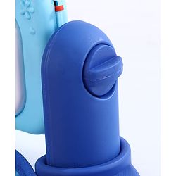 Babyhug Disney Frozen Baby Kick and Play Piano Play Gym with Lights and Music - Orange| 5 Hanging Rattles with Musical Keyboard| Ideal Gifting Option - Multicolor