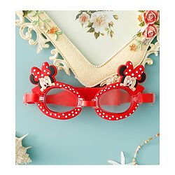 Babyhug Disney Swimming Goggles With Minnie Applique - Red