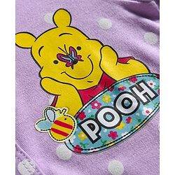 Babyhug Disney Interlock Knit Full Sleeves Jhablas with Winnie the Pooh Graphics Pack of 3 - Light Blue Lavender & Pink