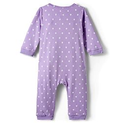 Babyhug Disney Interlock Knit Full Sleeves Front Open Rompers with Winnie the Pooh Graphics Pack of 3 - Pink Turquoise & Lilac