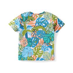 Babyhug Tshirt and Bottomwear Boy Half sleeves Shoulder-Snap Buttons
