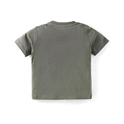 Babyhug Tshirt and Bottomwear Boy Half sleeves Shoulder-Snap Buttons