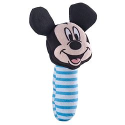 Babyhug Disney Mickey & Minnie Rattle Gift Set - Pack of 2 |Disney Theme| Mickey Hand Rattle & Minnie wrist Rattle | Ideal for Babies| Safe, Fun & Stimulating for Infants | Helps Develop Motor Skills | Perfect Gift for Infants| BIS Certified