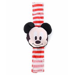 Babyhug Disney Mickey & Minnie Rattle Gift Set - Pack of 2 |Disney Theme| Mickey Hand Rattle & Minnie wrist Rattle | Ideal for Babies| Safe, Fun & Stimulating for Infants | Helps Develop Motor Skills | Perfect Gift for Infants| BIS Certified