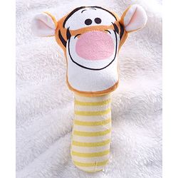 Babyhug Disney Tigger Hand Rattle |Disney Theme|Tigger Hand Rattle | Ideal for Babies| Safe, Fun & Stimulating for Infants | Helps Develop Motor Skills | Perfect Gift for Infants| BIS Certified