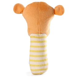 Babyhug Disney Tigger Hand Rattle |Disney Theme|Tigger Hand Rattle | Ideal for Babies| Safe, Fun & Stimulating for Infants | Helps Develop Motor Skills | Perfect Gift for Infants| BIS Certified
