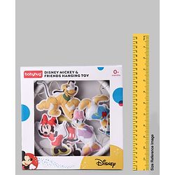 Babyhug Disney Cot Mobile with Mickey & Friends Appliques - White